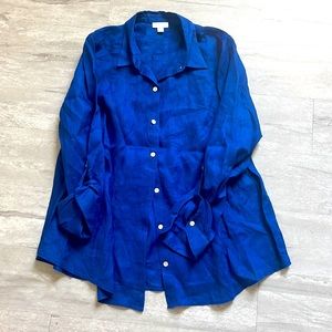 J Jill linen blouse